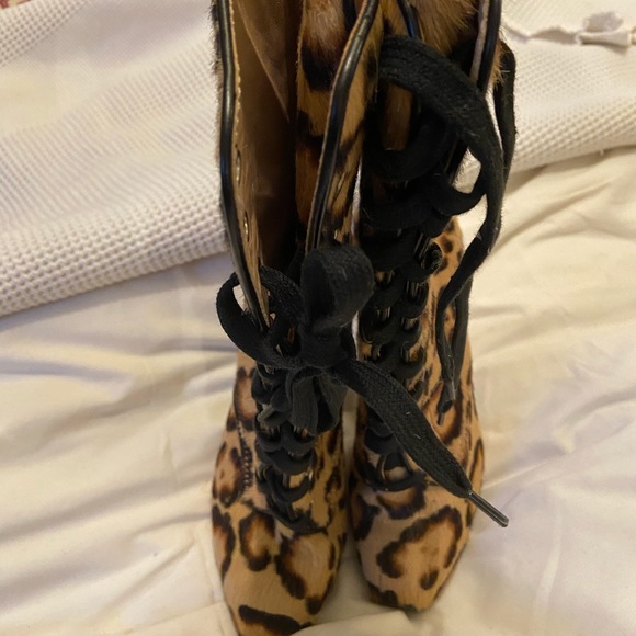 GIAMBATTISTA VALLI Peep Toe Boots - Picture 3 of 7